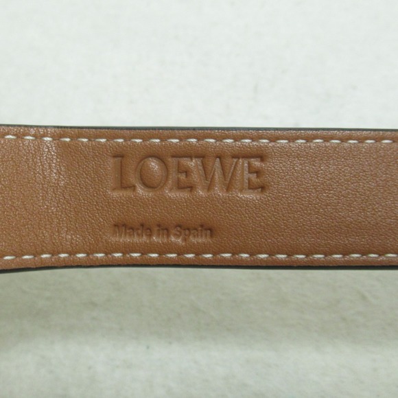 Loewe Calf Natural Bag Palm Basket Leaf Tan Brown Shoulder - Picture 9 of 9